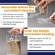 thumbnail image 3 of No Mess Bird Feeders Anti Spill Bird Feeder for Cage Bird Water Dispenser Included Parrot Automatic, 3 of 5