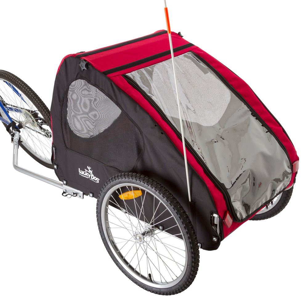 lucky dog bike trailer