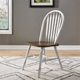 thumbnail image 2 of Carolina Crossing Windsor Side Chair- White- Set of 2, 2 of 9