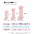 thumbnail image 2 of 5 Pack Baby Girls Knee High Socks Long Bow Socks for Baby Girls,Black,(0-1Year), 2 of 8