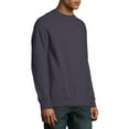 thumbnail image 4 of Hanes Men's and Big Men's Nano Premium Soft Lightweight Fleece Sweatshirt, Up to Size 3XL, 4 of 5