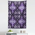 thumbnail image 1 of Purple Tapestry, Unique Celtic Knot with Swirling and Twisted Line Details Print, Fabric Wall Hanging Decor for Bedroom Living Room Dorm, 5 Sizes, Violet Lilac, by Ambesonne, 1 of 1