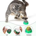 thumbnail image 3 of 4 Pieces Catnip Wall Balls For Indoor Cats Rotatable Self-adhesive Catnip Edible Licking Balls, 3 of 5