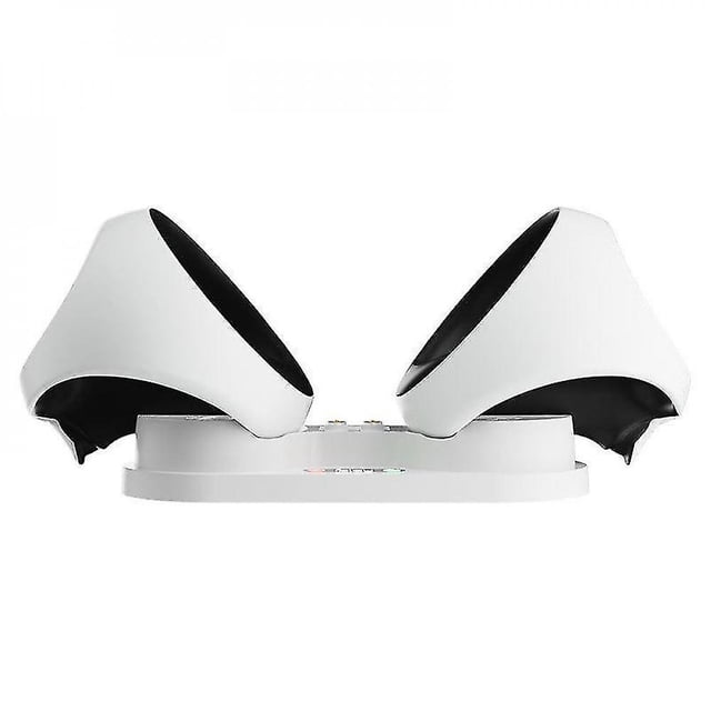 Controlador de juego PS5 VR2 LIUYMXG con soporte de carga de luz LED Cargador doble portátil