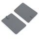 thumbnail image 5 of Almohadilla de electrodo, 2 Almohadillas de Silicona Gel para Electrodos, Reutilizable Almohadillas de unidad TENS, Parches de Electrodos Suaves para Instrumentos de Fisioterapia (7 X 11 Cm) Gris EOTVIA NO, 5 of 6