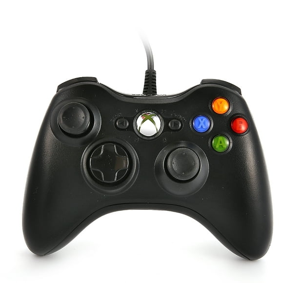 DuaFire Contrôleur USB Câblé pour PC & Xbox 360 (Noir)