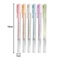 thumbnail image 3 of Macaron High-Color 10Ml Pen-Shaped Quick-Drying Dispensing Glue, Kids Crafts Craft Glue Mess Free 6-Piece Vibrant Set Non-Toxic Safe for Diy Scrapbooking Paper Craft Students, 3 of 7