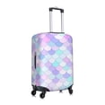 thumbnail image 3 of Bixox Washable Rainbow Scales Printed Luggage Cover, Fashion Suitcase Protector Fits for Small luggage, 3 of 8