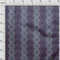 thumbnail image 3 of oneOone Cotton Jersey Navy Blue Fabric African Aztech With Animal Skin Dress Material Fabric Print Fabric By The Yard 58 Inch Wide, 3 of 4