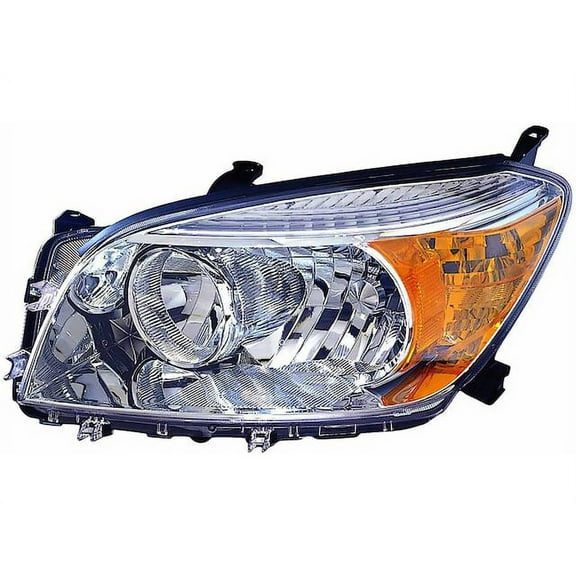 Left Headlight Lens Housing - Compatible with 2006 - 2008 Toyota RAV4 2007