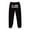 Black, variant on Summer Pants for Women’ s Lined Sweatpants Wide Straight Leg Pants Bottom Sweatpants Joggers Workout High Waisted Yoga With Pockets Casual Work Attire for Women plus Stretch Apparel Casual Grey L