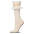 thumbnail image 2 of MeMoi Women's Ruffleina Anklet Socks - Womens - Female, 2 of 6