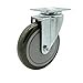thumbnail image 3 of Polyurethane Swivel Top Plate Swivel Caster with 5 Inch Gray Wheel - 350 lbs. Capacity Per Caster - Service Caster Brand, 3 of 4