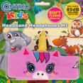 thumbnail image 2 of Contixo Kids Headphones Soft Fleece Diadema Volumen Limitado con Altavoces Ultra-Delgados H1-Unicorn Lavender / Rosa, 2 of 3