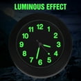 thumbnail image 3 of HOOWIFFY Simple Design Digital Clock Tiny for Bike Black Plastic 1Set Durable, 3 of 8