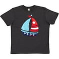 thumbnail image 3 of Inktastic Sailing Boat, Sailor, Sailing, Sails, Boat, Ship Youth T-Shirt, 3 of 5