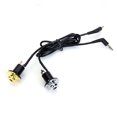 thumbnail image 1 of Almencla Chrome/ Pin Socket for 6.5mm Acoustic Guitar Pickup Part Random, 1 of 6