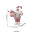 thumbnail image 5 of PUYA Christmas Santa Claus Doll Gift Toy Home Table Decoration Collectible Figurines For Xmas Holiday, 5 of 5