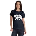 thumbnail image 1 of Inkmeso T-Shirt Graphique à Col Rond Maman Ours Manches Courtes Femme Coton Tee Décontracté, 1 of 8