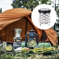 thumbnail image 3 of Sonducket Estufas calefactoras, cubierta de calefacción, tapa de horno de acero inoxidable, portátil, para invierno, exteriores, Camping, senderismo, Kits de desorden para acampar Sonducket OD028940-01, 3 of 6