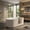 White1 59", variant on Senfot 59 Inch Acrylic Freestanding Bathtub Modern Oval Standalone Soaking Tub Deep Soaker Easy to Install for Contemporary Bathroom White 59 Inch
