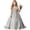 Silver, variant on Bmisegm Girls Dress Formal off Shoulder Solid Big Bow Sleeveless Floor Length Party Gown Big Kids Toddler Girl Dresses