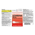 thumbnail image 2 of Geri-Care Pain Relief 500 mg Acetaminophen Tablet, 1,000 per Bottle, 2 of 2