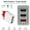 B# European plug, variant on Electronics Accessories - Home Travel Four ports AC USB Wall Charger for for Galaxy S8