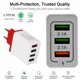 thumbnail image 1 of XWSHYW Accesorios para Teléfonos Móviles Inicio Viajes Cargador Usb Usb Ca de Cuatro Puertos para Galaxy S8, 1 of 3