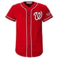 thumbnail image 2 of MLB Washington Nationals Youth Secondary Color Synthetic Jersey, 2 of 3