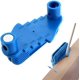 thumbnail image 1 of Herramienta de marcado de desplazamiento central Herramienta de calibre de trazador multifunción Posicionador de perforación para carpintería Localizador de línea central (azul) (1 unidad) Dontodent Dontodent Kuyhfg Sin marca, 1 of 5
