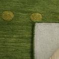 thumbnail image 4 of Safavieh Himalaya Derbhile Solid Wool Area Rug, Green, 8' x 8' Round, 4 of 8