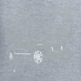 thumbnail image 2 of Wild Bobby, Distressed Ford Mustang Front Grill, Cars and Trucks, Front and Back Unisex Crewneck Graphic Sweatshirt, Heather Grey, Large, 2 of 4
