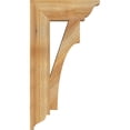 thumbnail image 3 of Ekena Millwork 4"W x 14"D x 26"H Westlake Traditional Rough Sawn Bracket, Western Red Cedar, 3 of 4
