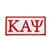 Kappa Alpha Psi Fraternity Embroidered Appliqu Sew or Iron On Greek Blazer Jacket Bag Nupe (Rectangle Letter Patch)