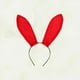 thumbnail image 2 of Tocado de orejas de conejo para cosplay, accesorio creativo para el cabello, diadema para fiesta (rojo), 2 of 6