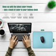 thumbnail image 2 of Mouse Pad with Durable Stitched Edge, Small Computer Mousepad Desk Mat with Smooth Surface, Non Slip Rubber Base Mouse, 2 of 5