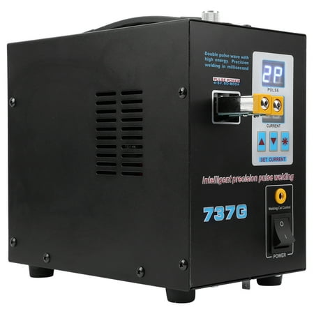 

Battery Welding Machine Pulse Spot Welder Dual Welding Modes High Accuracy Dual Pulse For Home Appliance Manufacturing Aerospace Automobile Laboratory EU Plug US Plug
