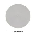 thumbnail image 7 of 15 Inch Round Braided Placemats, Woven Table Mat Place Mat Household And Oil-proof Pad Heat Insulation Pad, Washable Heat Resistant Cotton Polyester Circle Place Mats for Kitchen Dining Table, 7 of 7