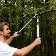 thumbnail image 6 of 5 Steel Loppers, 23.2" Heavy Duty Tree & Branch Cutter, 2 Inch Cut Capacity Pruning Shears, Lightweight Aluminum Handle Garden Tools, 6 of 8