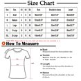 thumbnail image 3 of Women,Short Sleeve Crewneck Spring Summer Loose Casual Pullover Tops Solid Color Soft Tops,Womens Summer Tops 2025 Short Sleeve Ribbed T-Shirts Business Blouse, 3 of 7