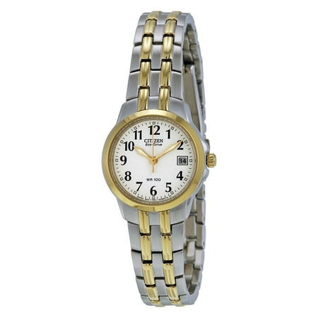 - Citizen Eco-Drive Women's EW1544-53A Silhouette Two-Tone Stainless Steel Watch