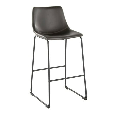 LumiSource Duke 30" Fixed-Height Barstool