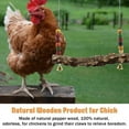 thumbnail image 2 of 2 Pack Chicken Bird Swing,Natural Wooden Swing Toys,Wood Stand for Chick,Safe Chicken Coop Accessories for Bird,Parrot, 2 of 7