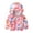 8# Multicolor, variant on Ingzy Kids Girls Cartoon Zipper Hooded Jacket Spring Fall Light Windbreaker Toddler Outwear
