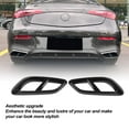 thumbnail image 4 of Car Exterior Pipe Mufflers Cover,1 Pair Car Exterior  Pipe Mufflers Output Tip Pipe Cover Trim Left Right Replacement for  CLE Class Coupe C236 AMG Line, 4 of 7