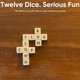 thumbnail image 2 of Qless Solitaire Dice Game - Travel & Portable Crossword Game with Case - Twelve Dice Letters Set (1 Set), 2 of 7