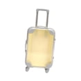 thumbnail image 2 of Runquan Mini Suitcase Candy Box Portable Eyelash Holder for Makeup Kids Toy Dress up Yellow, 2 of 8