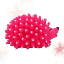 OUNONA 1Pack Pet Supplies Dog Toy Hedgehog Squeaky Toy Vinyl for Indoor Playtime