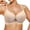 Beige, variant on Women's Bras Push Up Bras For Women 2 Cups Sexy Lace Cleavage Extra Padded Bra Underwire White 75A